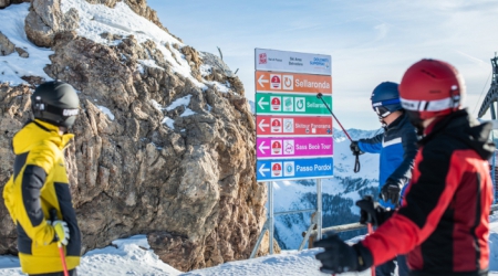 Wintersport Dolomieten